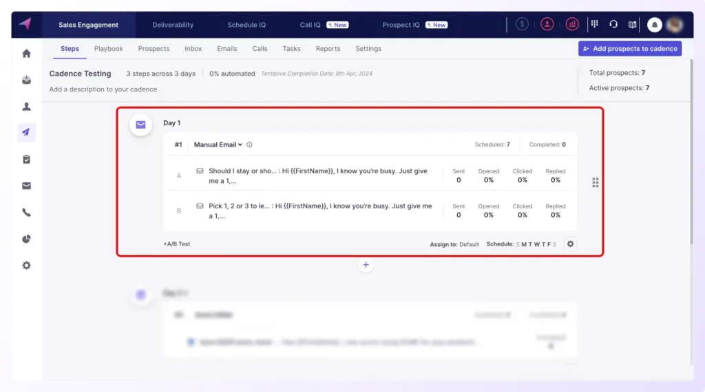 A/B Testing in klenty