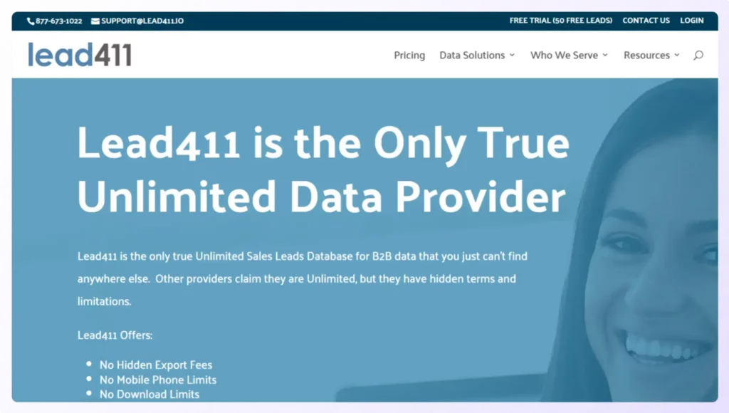 Lead411 sales intelligence software