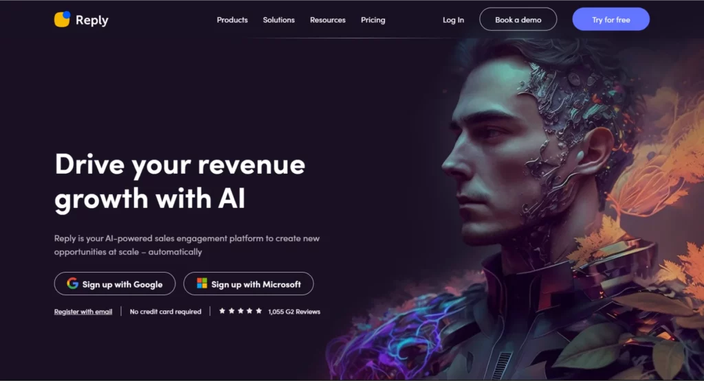 Reply- AI-powered sales engagement platform
