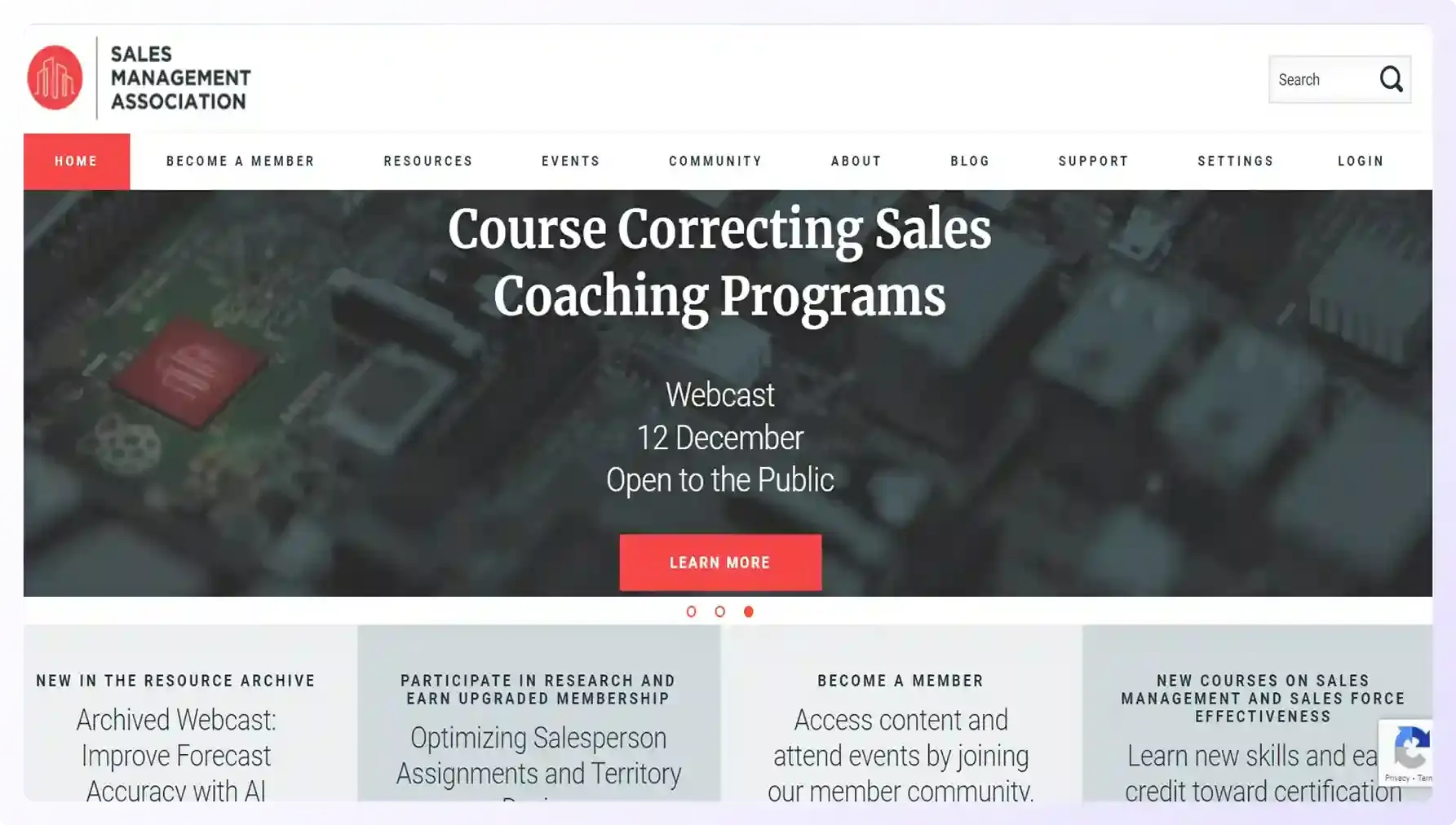 Sales Management Association Sales Communities