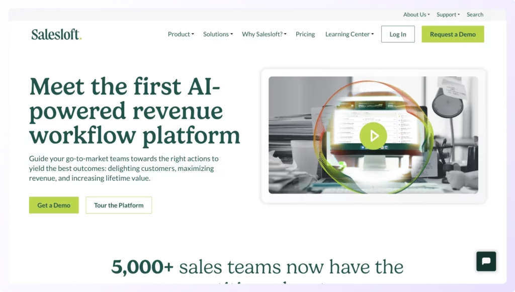 Analyze recorded calls using Salesloft conversation platform