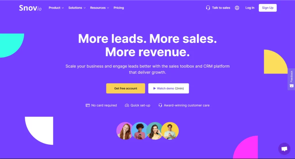 Snov.io- Sales enablement platform